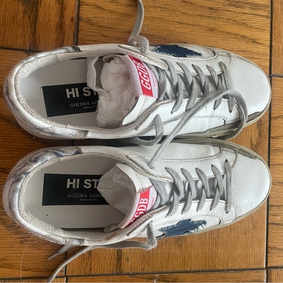Golden Goose High Star Sneakers - Picture 1 of 3